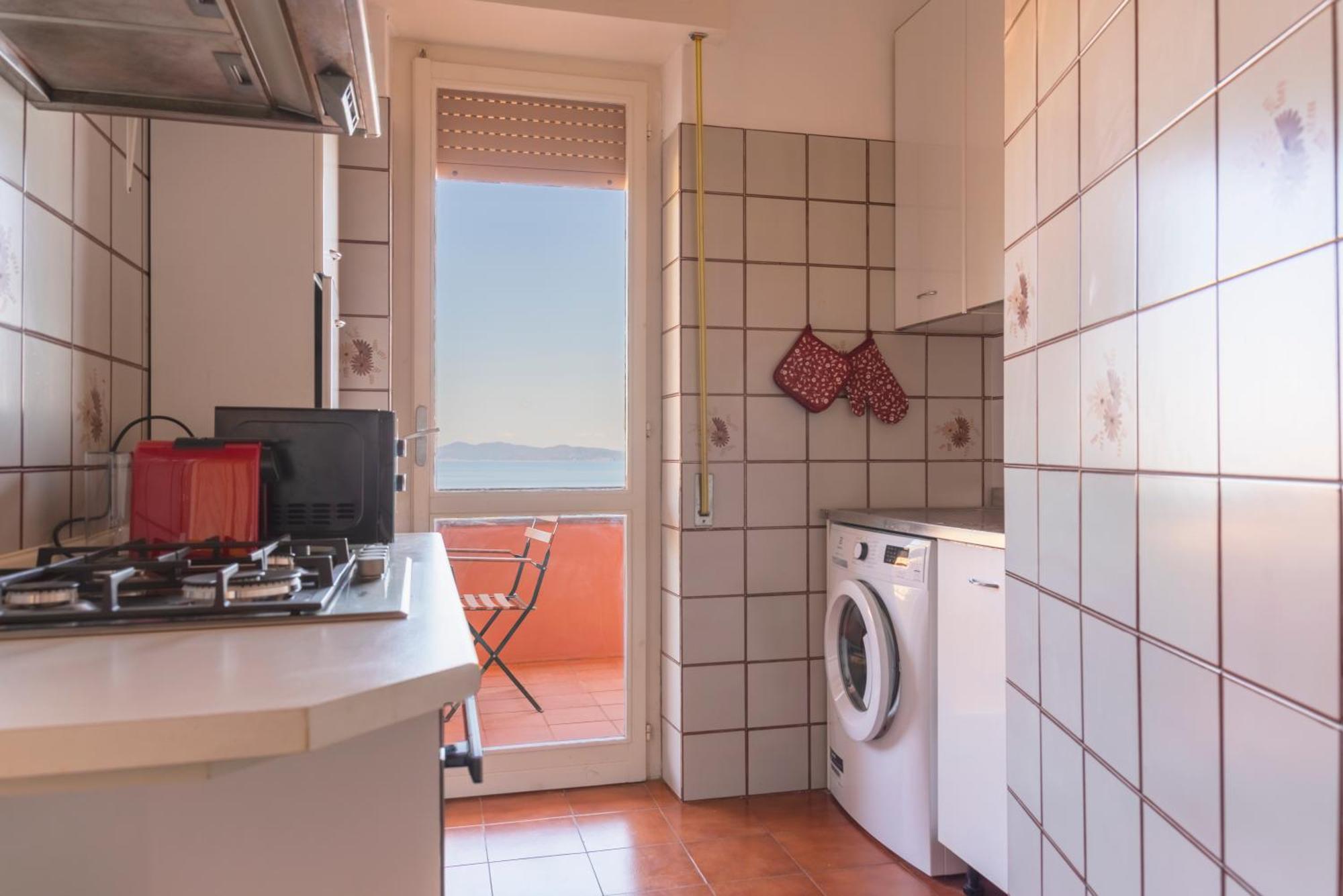 Argentario Retreat Sea View Terrace, Wifi & Private Parking Included Apartment ปอร์โต ซานโต สเตฟาโน ภายนอก รูปภาพ