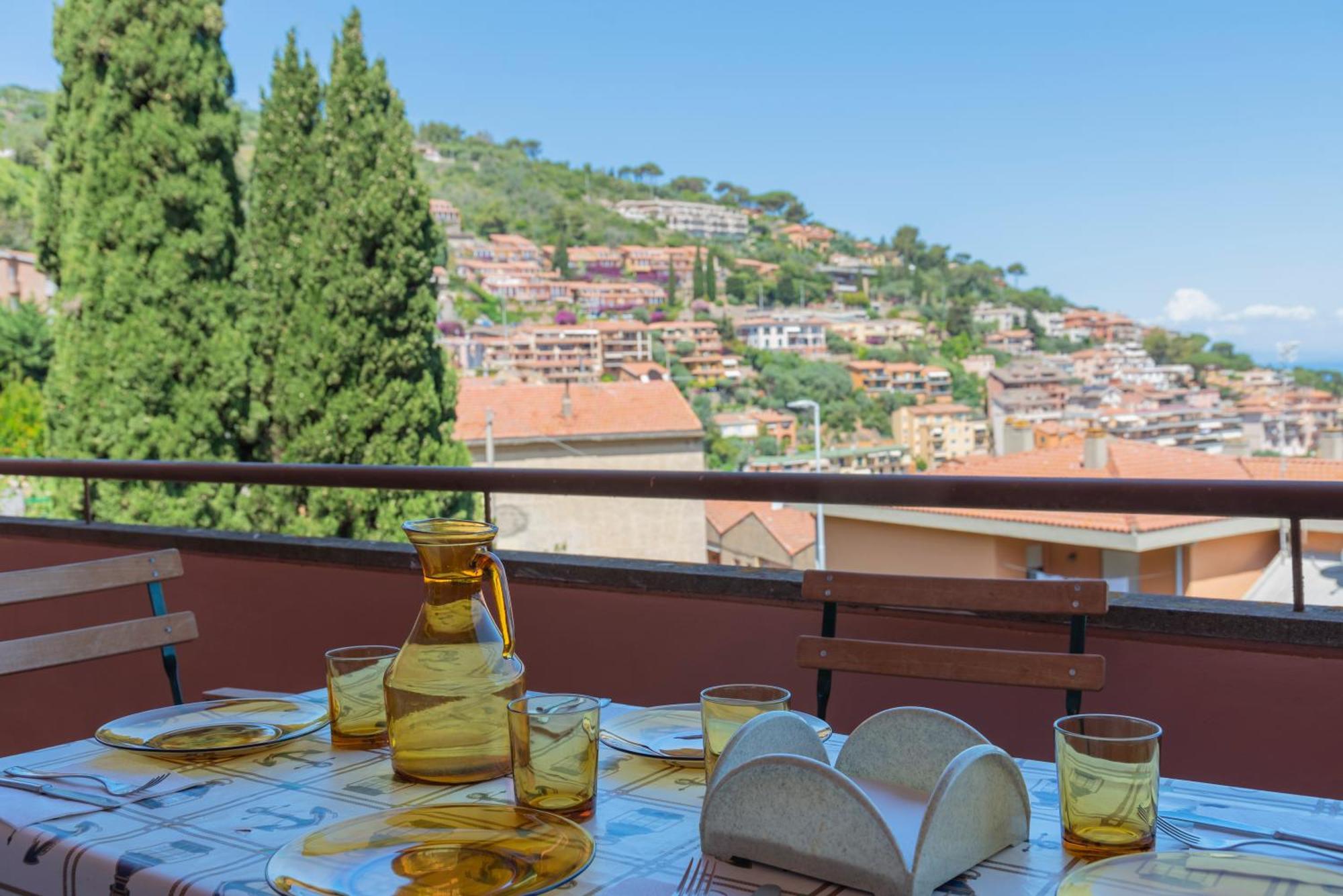 Argentario Retreat Sea View Terrace, Wifi & Private Parking Included Apartment ปอร์โต ซานโต สเตฟาโน ภายนอก รูปภาพ